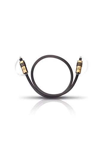 Oehlbach Hyper Profi Opto 200 - Erstklassiges optisches Digitalkabel mit Toslink-Steckern - Metallstecker, hohe Übertragungsrate - 2 m - schwarz Oehlbach Hyper Profi Opto 200 - Erstklassiges optisches Digitalkabel mit Toslink-Steckern - Metallstecker, hohe Übertragungsrate - 2 m - schwarz von OEHLBACH