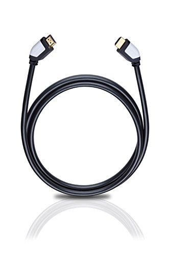 Oehlbach Shape Magic HDMI-Kabel - High-Speed HDMI 2.0b mit Ethernet-Kanal - Übertragung von UltraHD, 4K, 3D, HDR mit 18 Gbits – schwarz 1,20meter von OEHLBACH