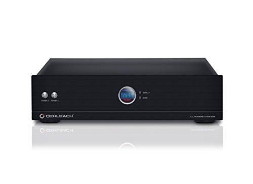 Oehlbach Powerstation 909 - Mehrfachsteckdose mit Stromfilter, Überspannungsschutz, 8 Anschlüsse, Delay-Funktion, High-End-Verarbeitung für HiFi & Heimkino, Schwarz Oehlbach Powerstation 909 - Mehrfachsteckdose mit Stromfilter, Überspannungsschutz, 8 Anschlüsse, Delay-Funktion, High-End-Verarbeitung für HiFi & Heimkino, Schwarz von OEHLBACH