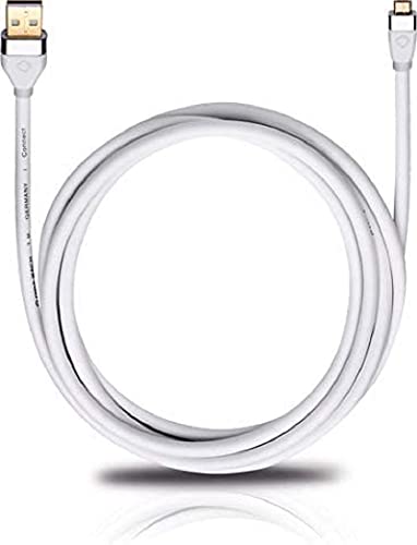 Oehlbach i-Connect UM-B/U 200 Mobiles USB-Kabel, USB Micro-B auf USB-A - 2m - weiß Oehlbach i-Connect UM-B/U 200 Mobiles USB-Kabel, USB Micro-B auf USB-A - 2m - weiß von OEHLBACH