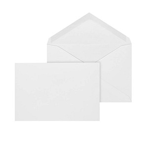 ÖKI Briefumschläge DIN B6 ohne Fenster weiß nassklebend 100 St. von ÖKI