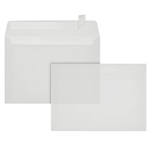 ÖKI Briefumschläge DIN C5 ohne Fenster transparent haftklebend 500 St. ÖKI Briefumschläge DIN C5 ohne Fenster transparent haftklebend 500 St. von ÖKI