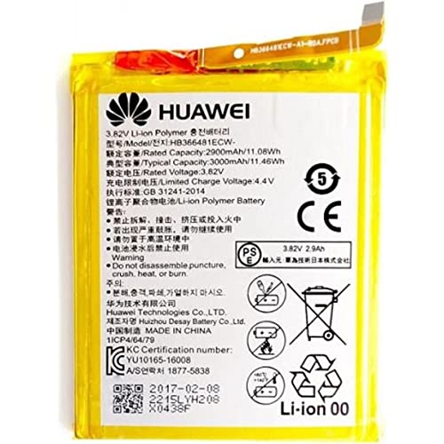 Batterie/Batterie Original Huawei P9 hb366481ecw eva-l09 2900 mAh OEM 1er bulk von OEM SYSTEMS