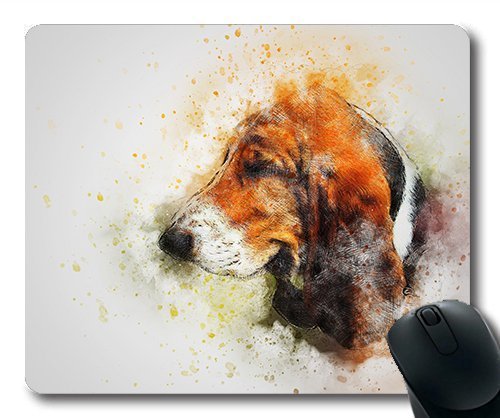 (Genau am rande der Hunde - Mousepad), Das Wesen der Kunst Abstrakte Aquarell 071248 Gaming - Maus mit der Mac - Oder der Computer Mouse Pad. von OEM