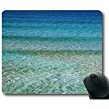 (Precision Lock Edge Mouse Pad) Abstract Aqua Background Blue Liquid Nature Ocean Gaming Mouse Pad Mouse Mat for Mac or Computer von OEM