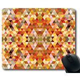 (Precision Lock Edge Mouse Pad) Akiba Abstract Geometry Background Triangle Design Gaming Mouse Pad Mouse Mat for Mac or Computer von OEM