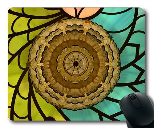 (Precision Lock Edge Mouse Pad) Kaleidoscope Dream Illusion Abstract Gaming Mouse Pad Mouse Mat for Mac or Computer von OEM
