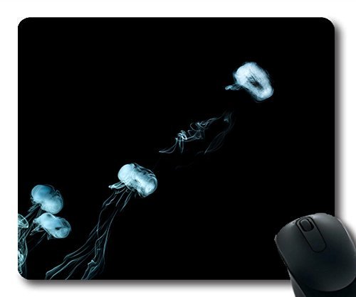 (Precision Lock Edge Mouse Pad) Smoke Rings Fog Abstract Structure Creativity Gaming Mouse Pad Mouse Mat for Mac or Computer von OEM