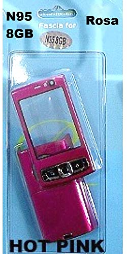 Gehäuse Cover für Nokia N95 8 GB mit Tastatur Pink von OEM