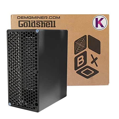 Goldshell KD Box II Miner KDA Kadena Dual Modi 3,5T 260W oder 5T 400W ASIC mit 110V-240V 750W Netzteil und Kabel von OEMGMINER