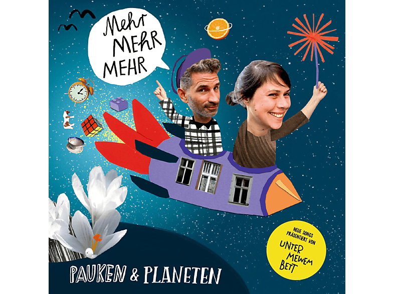 Pauken und Planeten - Mehr Mehr.Kinderlieder (CD) von OETINGER A