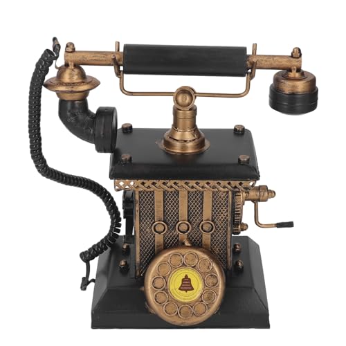Retro-Multifunktions-Festnetztelefon, Heimdekoration, Büro-Arbeitsplatz-Dekor, Vintage-Modell für Wohnzimmer, Büro, Sammlung oder Buchhandlungsdekoration. Retro-Multifunktions-Festnetztelefon, Heimdekoration, Büro-Arbeitsplatz-Dekor, Vintage-Modell für Wohnzimmer, Büro, Sammlung oder Buchhandlungsdekoration. von OFFAXE