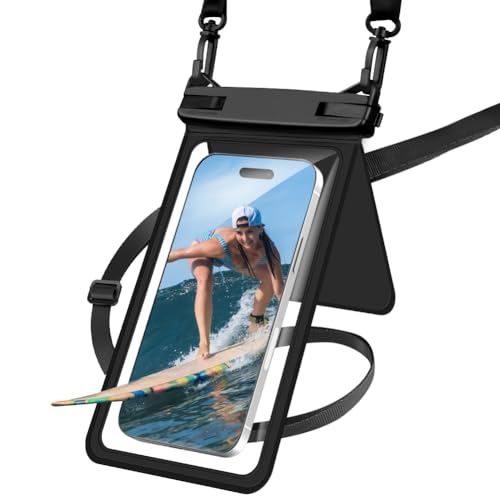 OFFCUP wasserdichte Handyhülle Unterwasser Handytasche IPX8 Wasserfeste Hülle für Schwimmen Waterproof Phone Case für iPhone 16 15 14 13 12 Pro Max Samsung Smartphone bis zu 7,5 Zoll OFFCUP wasserdichte Handyhülle Unterwasser Handytasche IPX8 Wasserfeste Hülle für Schwimmen Waterproof Phone Case für iPhone 16 15 14 13 12 Pro Max Samsung Smartphone bis zu 7,5 Zoll von OFFCUP