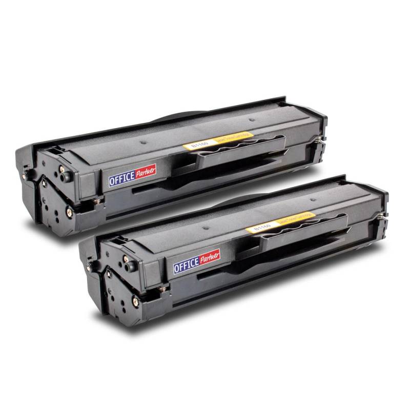 OFFICE-Partner Premium Toner alternativ zu Dell 593-11108 BK - Doppelpack von OFFICE-Partner