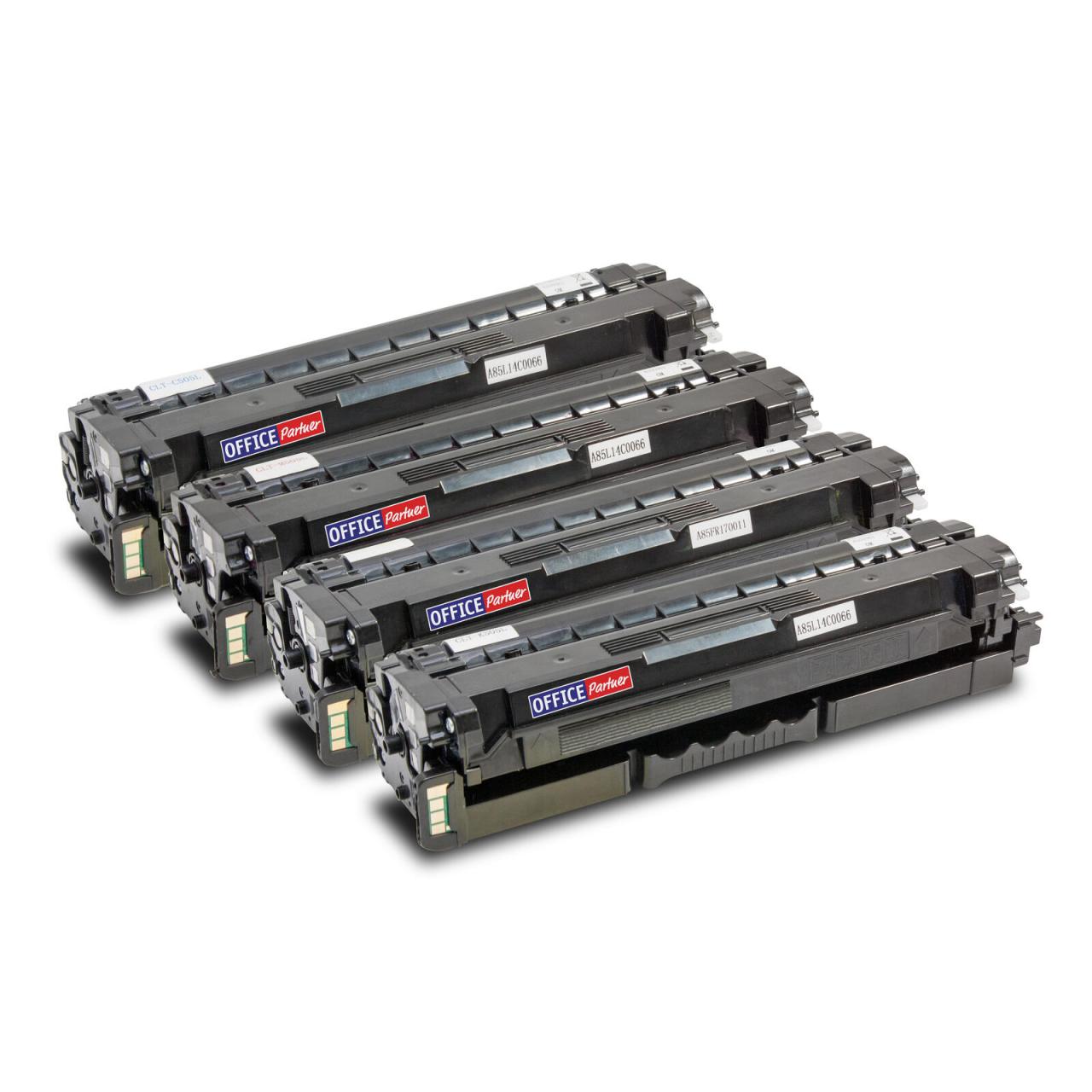 OFFICE-Partner Premium Toner alternativ zu Samsung CLT-505 - 4er Multipack OFFICE-Partner Premium Toner alternativ zu Samsung CLT-505 - 4er Multipack von OFFICE-Partner