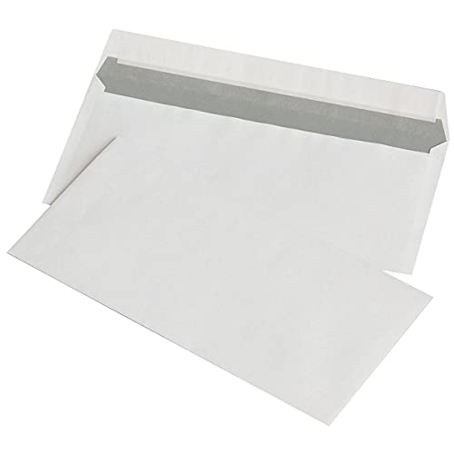 Briefumschläge Mit Silikonband OFFICE PRODUCTS HK DL 110x220mm 80gsm 1000St Weiß / / Typ-Mit Silikonband/Art-HK/Farbe-Weiß/Format-DL/Flächengewicht (g/m2)-80 / Abmessungen (mm)-162x229 von OFFICER PRODUCTS