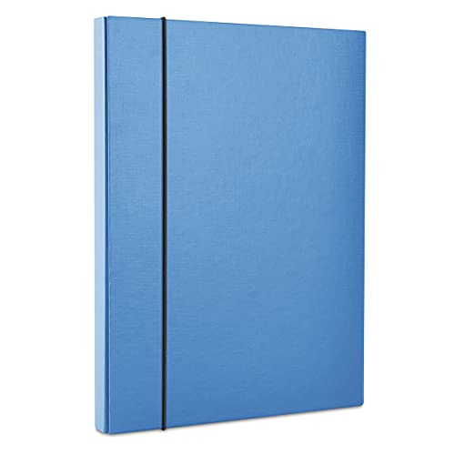 Sammelbox Mit Gummiband OFFICE PRODUCTS PP A4/40 Blau / / Typ-Erweitert/Art-Mit Gummiband/Material-Karton/pp/Furnier-Einseitig/Farbe-Blau/Format-A4 von OFFICER PRODUCTS