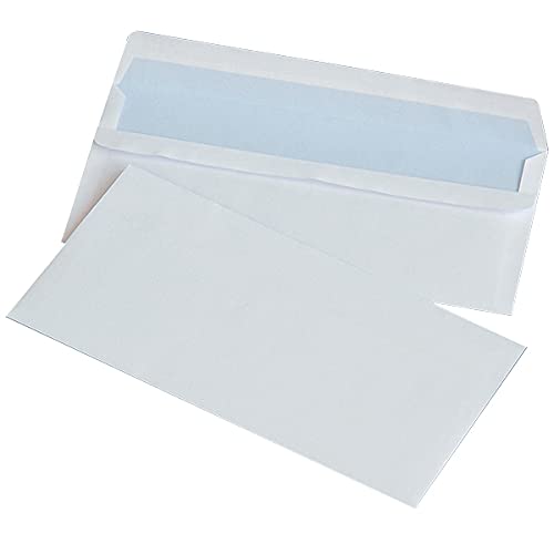 Selbstklebende Briefumschläge OFFICE PRODUCTS SK DL 110x220mm 75gsm 10St Weiß / / Typ-Selbstklebend/Art-SK/Farbe-Weiß/Format-DL/Flächengewicht (g/m2)-75 / Abmessungen (mm)-110x220 von OFFICER PRODUCTS