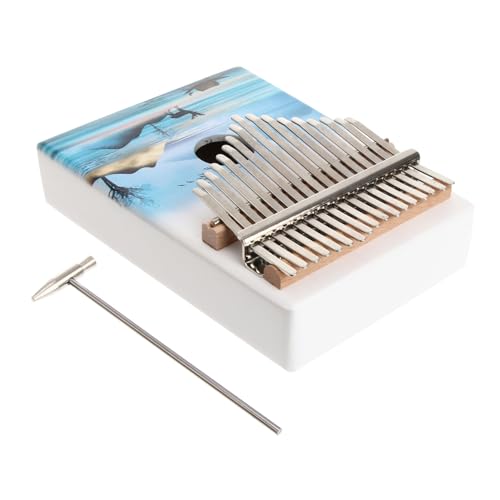 OFFIGAM 1 Set 6 Stück 17 Daumenbuch Elektronische Midi Musik Marimba Tastatur Ling Kabelgebundene Digitalpianos Elektrisches Clavier Instrument Stille Quinten Ukulele Radständer Kalimba von OFFIGAM