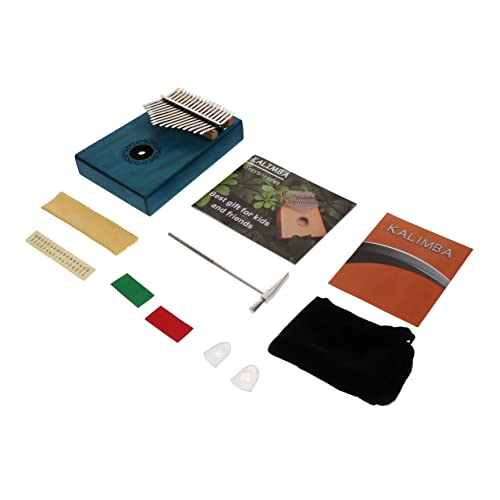 OFFIGAM 1Satz Tasten Kalimba für Anfänger Tragbares Daumenklavier im Retro Stil Aufbewahrungstasche und Stimmhammer und Erwachsene Musikinstrument OFFIGAM 1Satz Tasten Kalimba für Anfänger Tragbares Daumenklavier im Retro Stil Aufbewahrungstasche und Stimmhammer und Erwachsene Musikinstrument von OFFIGAM