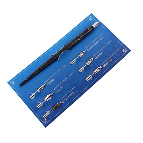 OFFIGAM 1Satz Vintage Dip Pen Set mit Austauschbaren Federn Kalligraphiestift für Schreibzubehör für Projekte und Holzgriff Einfach OFFIGAM 1Satz Vintage Dip Pen Set mit Austauschbaren Federn Kalligraphiestift für Schreibzubehör für Projekte und Holzgriff Einfach von OFFIGAM