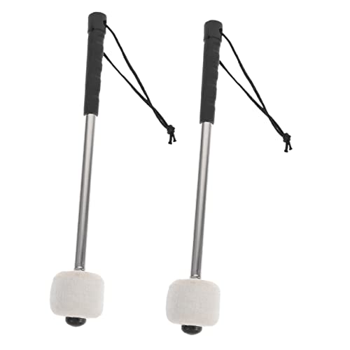 OFFIGAM 2Stücke Bass Drum Mallet mit Filzkopf Rutschfester Griff Schlaginstrument Zubehör für Percussion Drumsticks für Bassdrum und Snare Drum Langlebige und Hochwertige Verarbeitung OFFIGAM 2Stücke Bass Drum Mallet mit Filzkopf Rutschfester Griff Schlaginstrument Zubehör für Percussion Drumsticks für Bassdrum und Snare Drum Langlebige und Hochwertige Verarbeitung von OFFIGAM