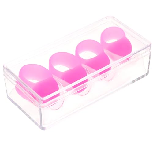 OFFIGAM 4Stücke Ätherische Drum Fingerhüllen Praktische Percussion Instrument Finger Picks für Zungentrommel für Anfänger und Profis OFFIGAM 4Stücke Ätherische Drum Fingerhüllen Praktische Percussion Instrument Finger Picks für Zungentrommel für Anfänger und Profis von OFFIGAM