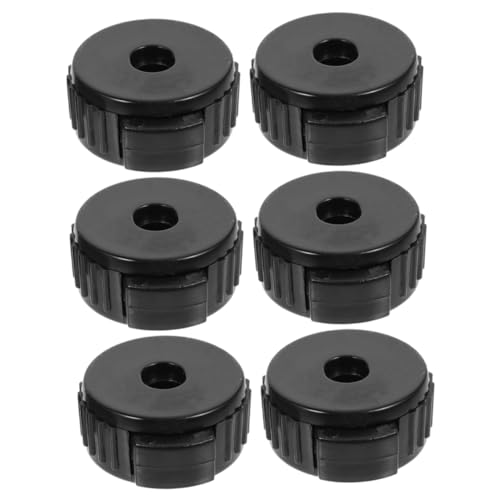 OFFIGAM 6Stücke Becken Schnellspannmuttern für Schlagzeug Universelle Befestigungsmuttern für Percussion Einfach zu Installieren Entfernen Drum Set OFFIGAM 6Stücke Becken Schnellspannmuttern für Schlagzeug Universelle Befestigungsmuttern für Percussion Einfach zu Installieren Entfernen Drum Set von OFFIGAM