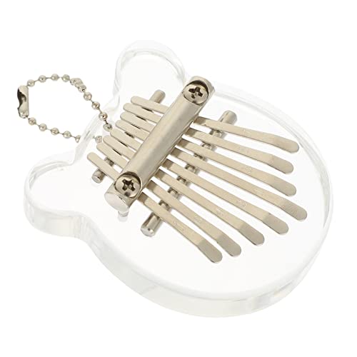 OFFIGAM Kleines Tasten Kalimba Klavier Transparentes Fingerpianinstrument für Anfänger für Schule Freizeit und mit Verarbeitung und Einfacher OFFIGAM Kleines Tasten Kalimba Klavier Transparentes Fingerpianinstrument für Anfänger für Schule Freizeit und mit Verarbeitung und Einfacher von OFFIGAM