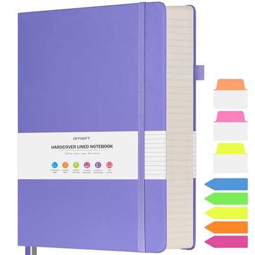 Liniertes Notizbuch, Tagebuch für Damen und Herren, großes B5-College-Notizbuch, liniert, 312 nummerierte Seiten, Notizbücher für die Arbeit, 100 g/m² Papier, Tagesjournal, Hardcover, veganes Leder Liniertes Notizbuch, Tagebuch für Damen und Herren, großes B5-College-Notizbuch, liniert, 312 nummerierte Seiten, Notizbücher für die Arbeit, 100 g/m² Papier, Tagesjournal, Hardcover, veganes Leder von OFFIGIFT
