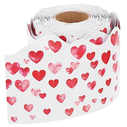 OFFSCH 1Rolle Wellenförmige Bulletin Randaufkleber Selbstklebende Klassenzimmer Dekoration für Valentinstag Romantische Anlässe Pinnwände und Tafelgestaltung OFFSCH 1Rolle Wellenförmige Bulletin Randaufkleber Selbstklebende Klassenzimmer Dekoration für Valentinstag Romantische Anlässe Pinnwände und Tafelgestaltung von OFFSCH