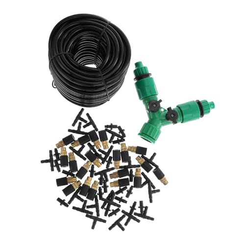 OFFSCH 1Satz Bewässerungsrohrkits Nebelbewässerungsdüsen mit Zerstäuberdüse für Effektive Gartenbewässerung Einfache Installation und Langlebige Materialien für Pflanzenpflege OFFSCH 1Satz Bewässerungsrohrkits Nebelbewässerungsdüsen mit Zerstäuberdüse für Effektive Gartenbewässerung Einfache Installation und Langlebige Materialien für Pflanzenpflege von OFFSCH