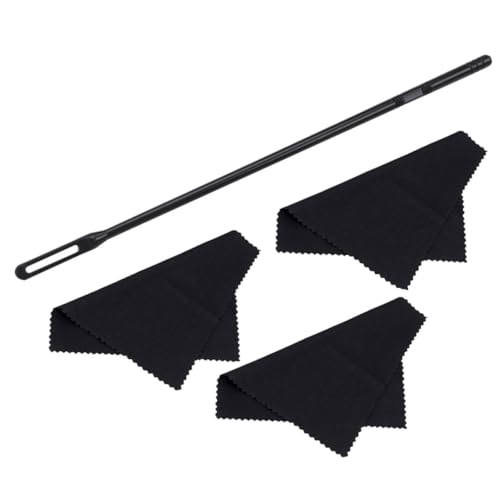 OFFSCH 1Satz Flöten Reinigungsset Stab Tücher Für Flöte Klarinette Saxophon Tragbares Reinigungskit Für Holzblasinstrumente Langlebige Materialien von OFFSCH