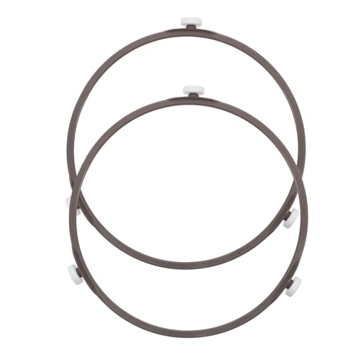OFFSCH Mikrowellen Drehteller Ring Glasplatte Mit Rollstütze Mikrowellenzubehör Turntable Wheel Ring Für Mikrowellenöfen Kleine Räder von OFFSCH