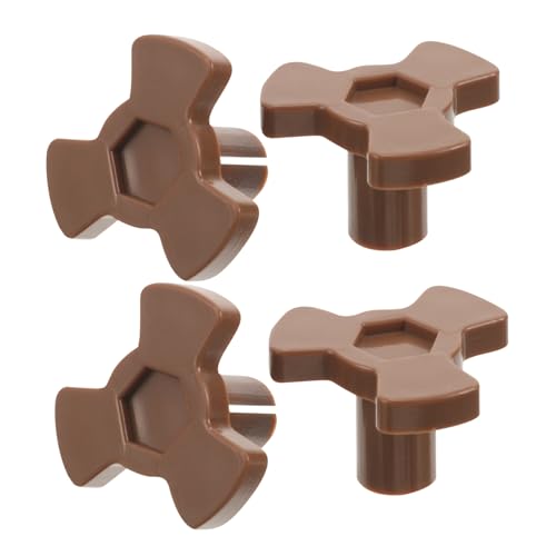 OFFSCH Mikrowellen-Drehteller-Koppler-Set 4-teilig Glas-Drehtellerhalterung Y-Typ-Basis einfach zu installieren zu ersetzen von OFFSCH