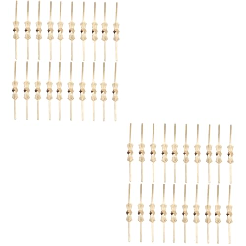 OFFSCH 400 Stk Zubehör Für Kristalllampen Für Deckenleuchte Lampenschleifenverbinder Deckenleuchter Kronleuchter-ersatzclips Stecker Für Deckenlichtkristalle Bowtie-clips Metall von OFFSCH