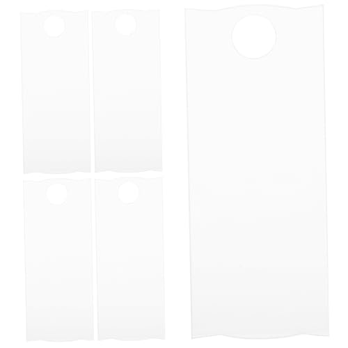 OFFSCH Trendy Vielseitig 5 Pack Sublimation Namensschilder Tumbler Cup Name Platten Schule Büro Shop Hotel Blank von OFFSCH