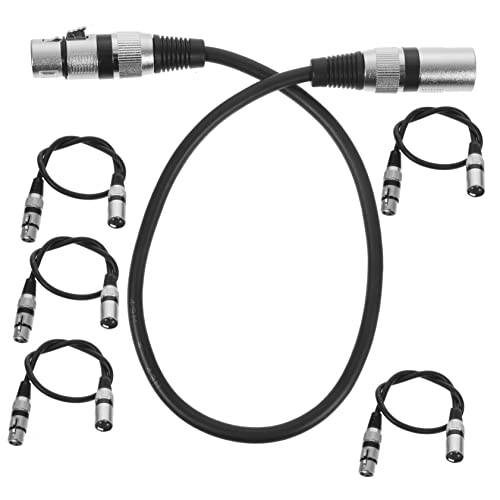 OFFSCH 6Stücke Xlr Kabel Pin Männlich zu Weiblich Hochwertige Mikrofonkabel für Stabile Signalübertragung Kompatibel mit Audiogeräten aus Sauerstofffreiem Gefertigt OFFSCH 6Stücke Xlr Kabel Pin Männlich zu Weiblich Hochwertige Mikrofonkabel für Stabile Signalübertragung Kompatibel mit Audiogeräten aus Sauerstofffreiem Gefertigt von OFFSCH
