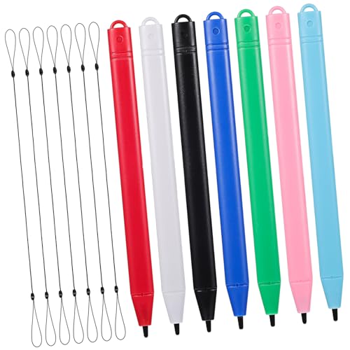 OFFSCH 7 Stück Stylus Stifte Für Touchscreen Kapazitiver Eingabestift Mit Trageband Für Smartphones Und Tablets Ideal Für Präzises Zeichnen Und Schreiben Auf LCD Boards von OFFSCH