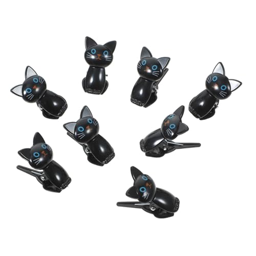 OFFSCH 8 Stücke Katze Muster Lebensmittel Abdichtung Clips Snack Tasche Klemmen Luft-tight Reusable Kunststoff von OFFSCH