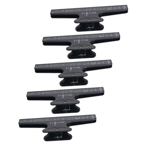 OFFSCH Büroklammer in Form Einer Musiknote Notenklammer Buchhalter Clip-stopper Notenseitenhalter Für Musiker von OFFSCH