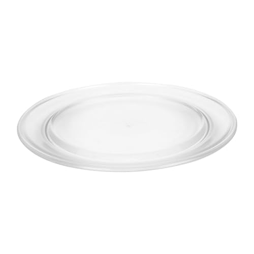 OFFSCH Mikrowellenteller zum Kochen 27 cm dicke Glasplatte mikrowellengeeignet leicht zu reinigen Drehteller Ersatz für alte oder beschädigte Teller von OFFSCH