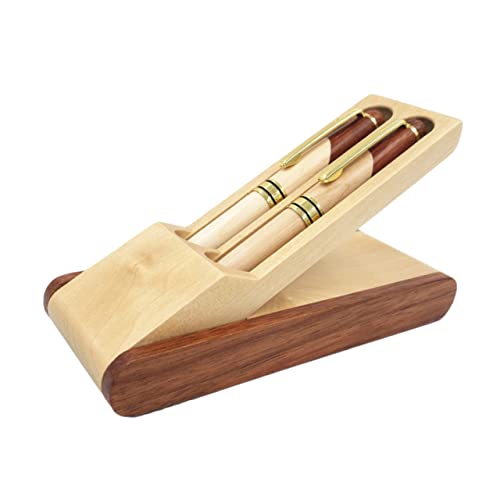 OFFSCH Palisander Stift Set Füllfederhalter Kugelschreiber Mit Eleganter Für Büro Schule Und Besondere Anlässe Langlebig Und Verarbeitet OFFSCH Palisander Stift Set Füllfederhalter Kugelschreiber Mit Eleganter Für Büro Schule Und Besondere Anlässe Langlebig Und Verarbeitet von OFFSCH