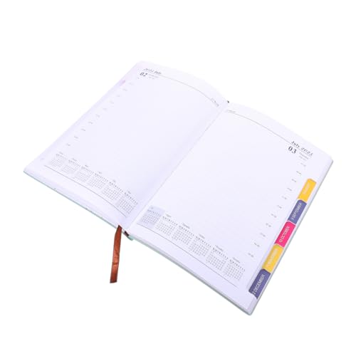 OFFSCH Tagesplaner-Notizbuch A5 Coaching-Notizbuch Planer monatliche Salon-Terminbücher Schreibtagebücher für Bürobedarf von OFFSCH