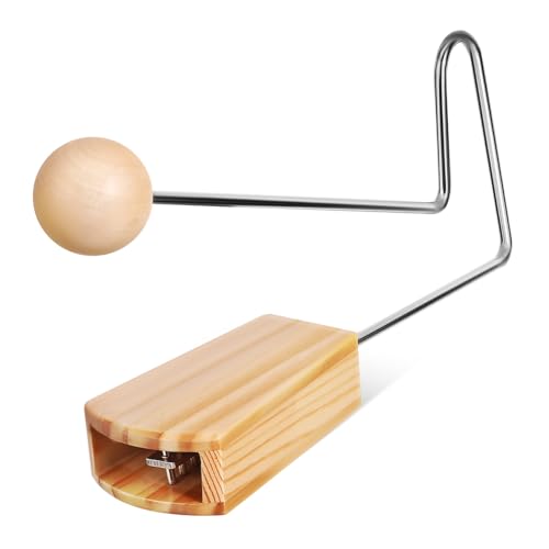 OFFSCH Vibrationsschockinstrument Flexaton Schlagzeug tragbar vibrationsplatte Vibraslap-Instrument aus Holz Klangspielzeug Rhythmusinstrumente Vibraslap aus Holz OFFSCH Vibrationsschockinstrument Flexaton Schlagzeug tragbar vibrationsplatte Vibraslap-Instrument aus Holz Klangspielzeug Rhythmusinstrumente Vibraslap aus Holz von OFFSCH