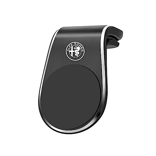 OFFT Handy Halterung Auto für Alfa Romeo, Handy Kfz Halterungen,360° Drehba Autohandyhalterung,Handy Autohalterung Handy Halterung rutschfest Autoteile,A Black von OFFT