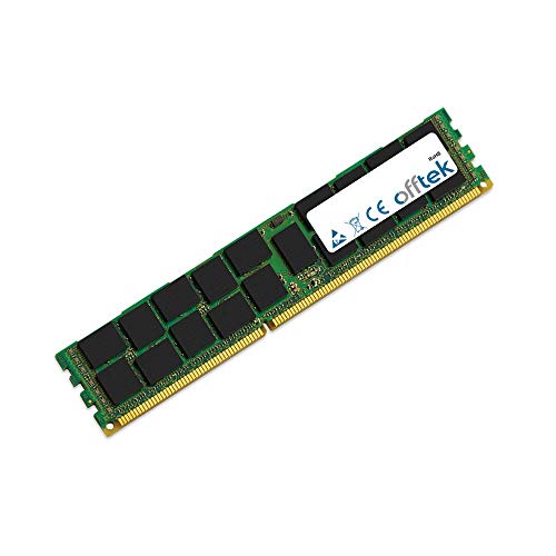 OFFTEK 16GB Ersatz Arbeitsspeicher RAM Memory für Dell PowerEdge R720xd (DDR3-14900 - Reg) Großrechner/Server-Speicher von OFFTEK