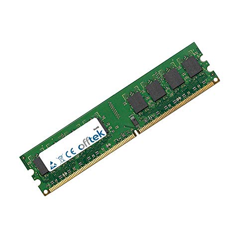 OFFTEK 1GB Ersatz Arbeitsspeicher RAM Memory für Asus M3N-HT Deluxe/HDMI (DDR2-6400 - Non-ECC) Hauptplatinen-Speicher von OFFTEK
