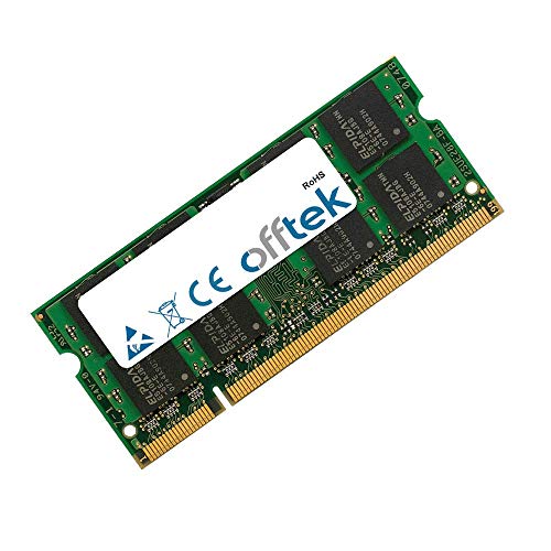 OFFTEK 1GB Ersatz Arbeitsspeicher RAM Memory für HP-Compaq Presario Notebook CQ56-200SD (DDR2-6400) Laptop-Speicher von OFFTEK