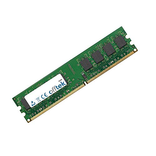 OFFTEK 1GB Ersatz Arbeitsspeicher RAM Memory für SOTEC PC Station DT9010 (Core2Duo E6300/1.86G) (DDR2-4200 - Non-ECC) Desktop-Speicher von OFFTEK